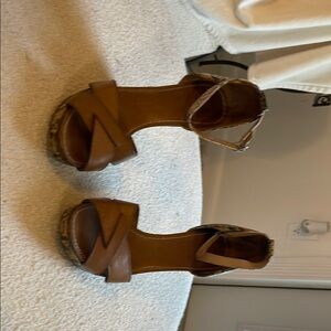 Brown Strappy Women's Sandals